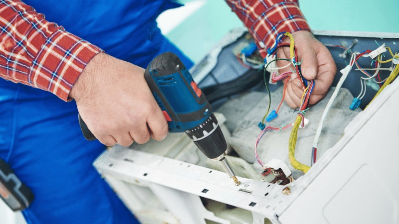 Sakarya Franke Franke çamaşır makinesi kart tamiri – Su almama arızası orijinal parça ile giderildi. - Teknik servis örneği